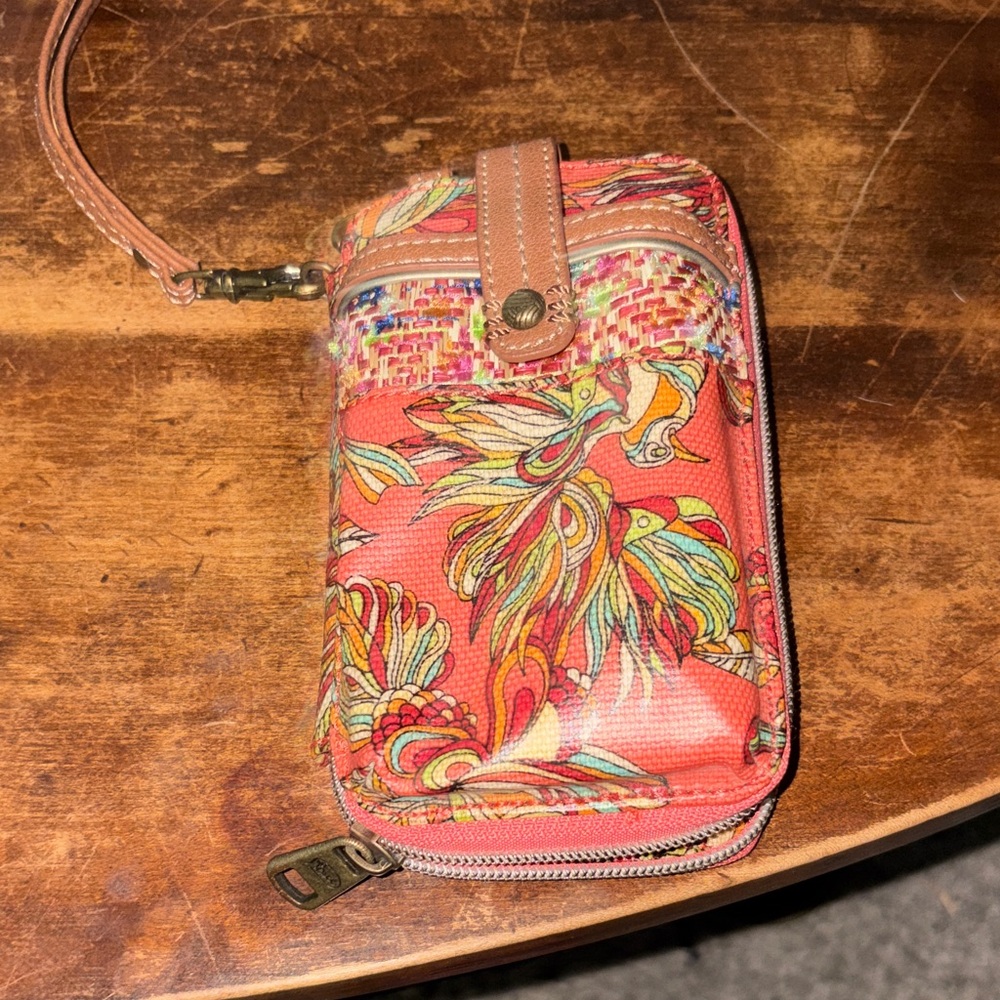 Sakroots Multicolor Wristlet Bag
